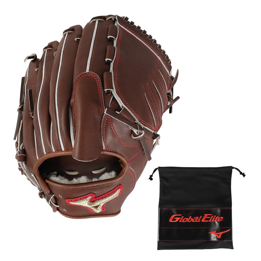 ミズノ　グローバルエリートジャパン　投手用　1AJGH31301  マホガニー Amazon | 即日出荷 ミズノ グローバルエリート 野球 硬式用 グラブ